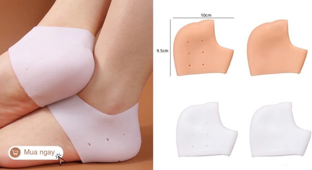 miếng lót gai gót chân silicone