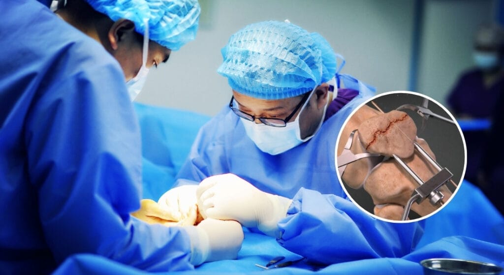 mổ xương bánh chè