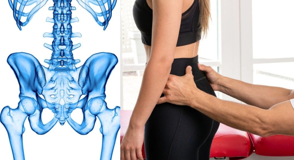 xương chậu rộng hay hẹp