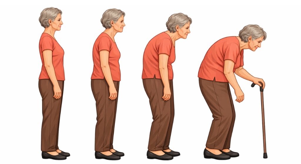 bệnh loãng xương gây gù lưng