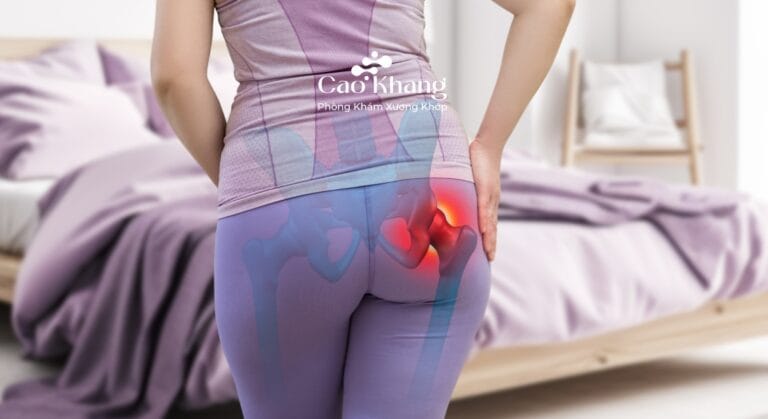 đau khớp háng bên phải